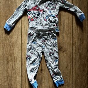 Nickelodeon Gray and Blue Pawpatrol Kids Pajama Set